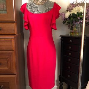 Fuchsia cocktail dress